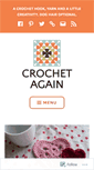 Mobile Screenshot of crochetagain.com